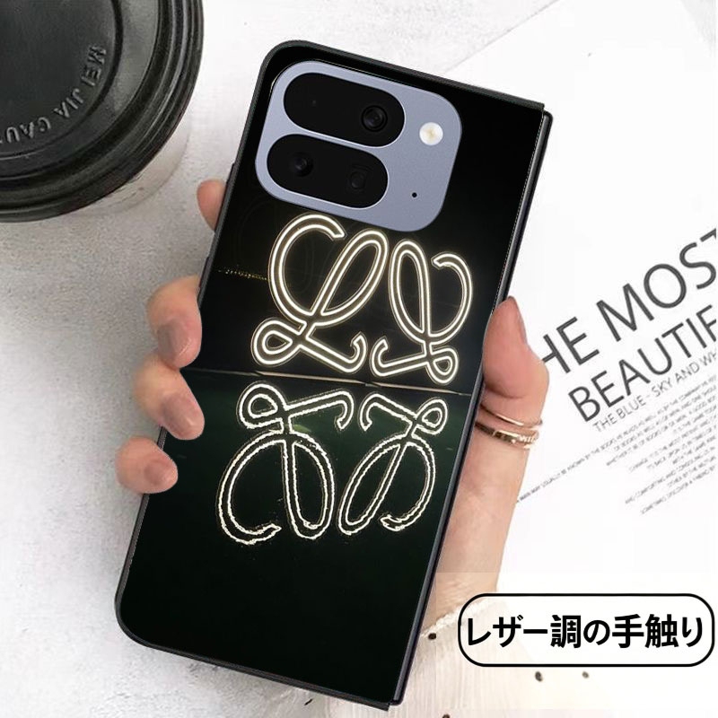 LOEWE アイフォン Duo 折りたたみ携帯ケース