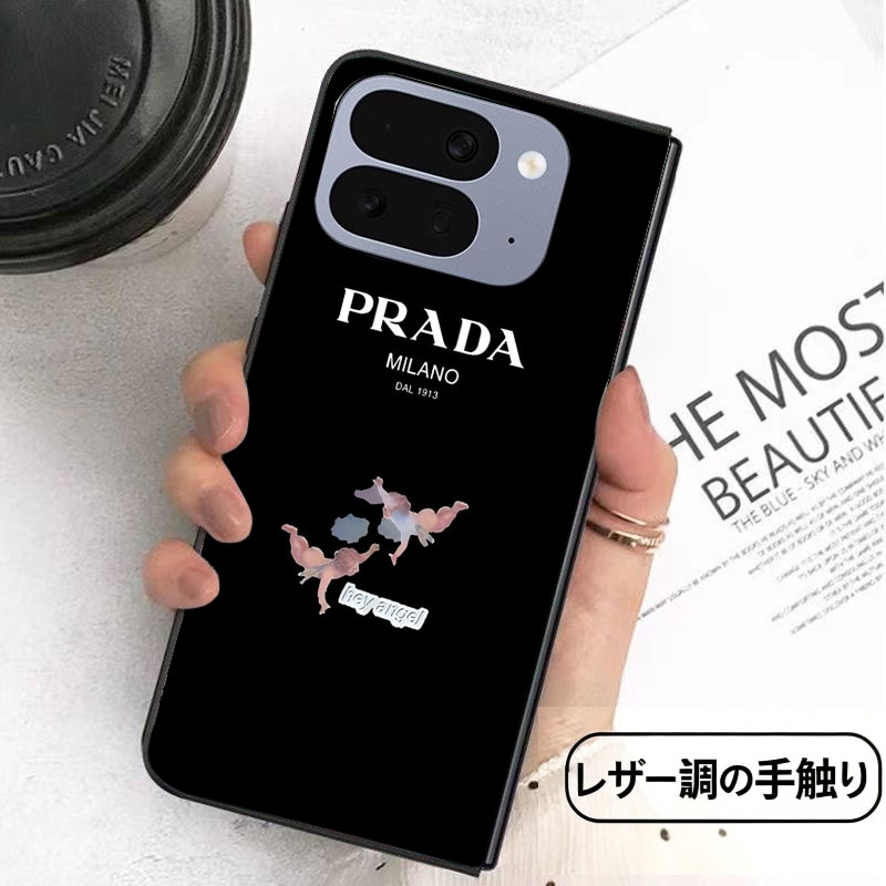 ブランドPradaアイフォン ultra 折り畳みスマホケース