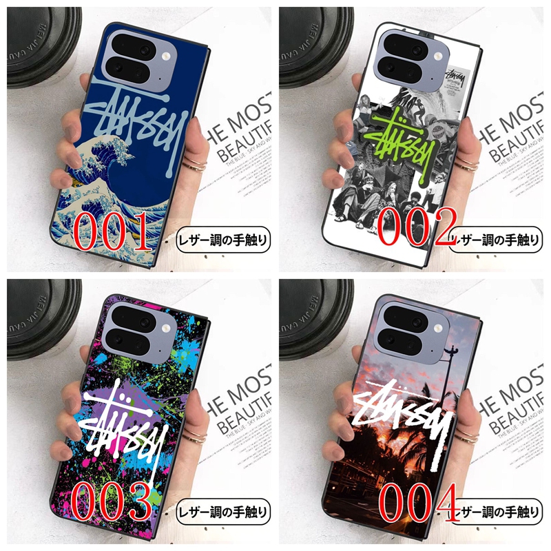 ステューシーアイフォン ultra 折りたたみスマホケース