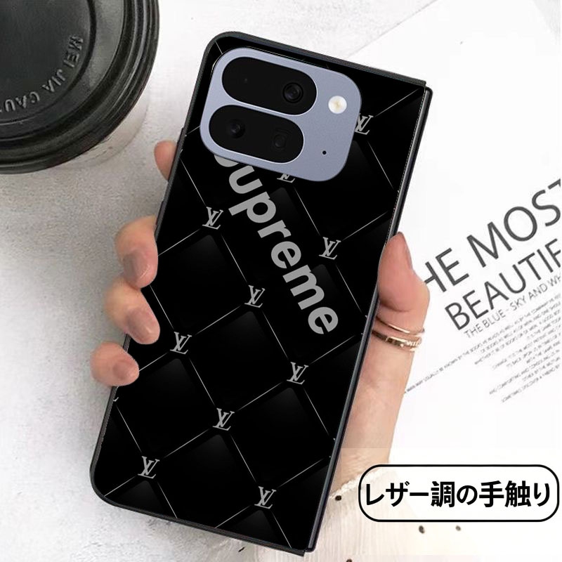 Galaxy z flip fold 8 7ケースシュプリーム おしゃれ
