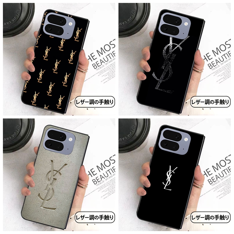 YSL アイフォン ultra 折りたたみ携帯ケース