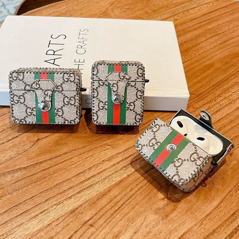 Gucci ハイブランドAirpods Pro2ケースカバー 紛失防止