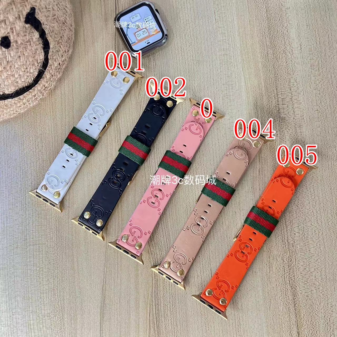 ブランド Gucci Apple Watch 8/7 バンド 45mm 44mm 42mm アップル