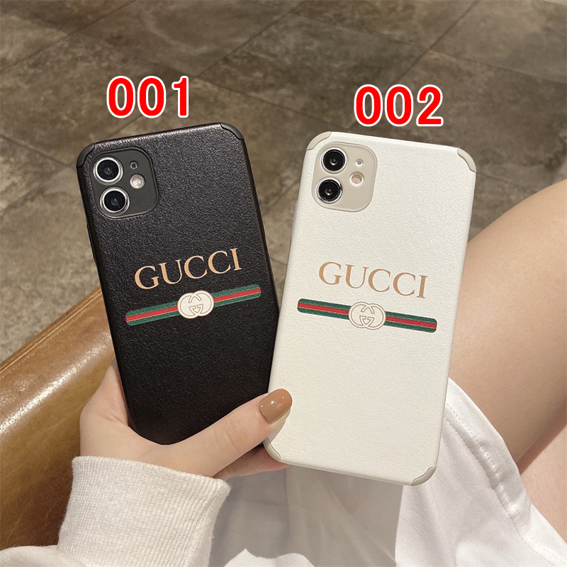 Gucci アイフォン14+/14pro max革カバー
