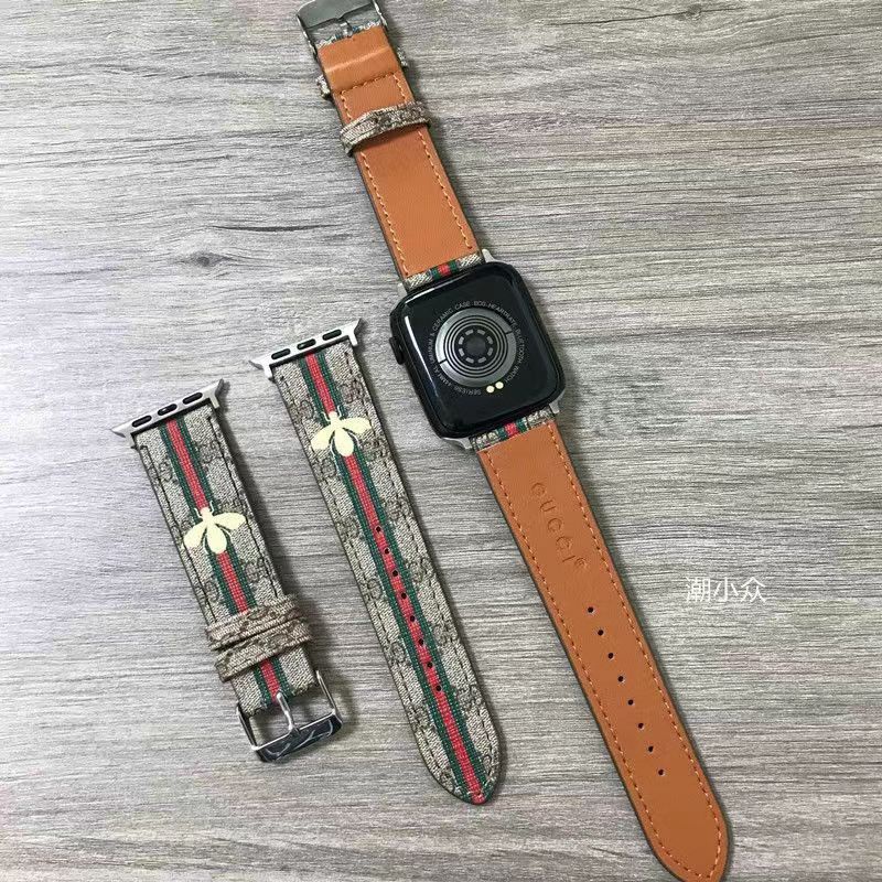 Gucci apple watch ultra/8革ベルト 