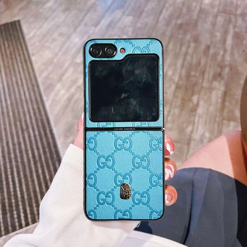Gucci グッチブランドギャラクシーz flip4 5 fold5 4 3スマホカバースムーズかわいいsamsung z fold 5 4 flip5 4ケース