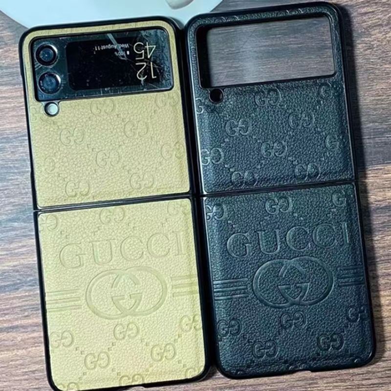 Gucci グッチGalaxy Z Flip5 4 3ブランドケースメンズブランドギャラクシーz flip4 5 fold5 4 3スマホカバースムーズブランドスマホケース