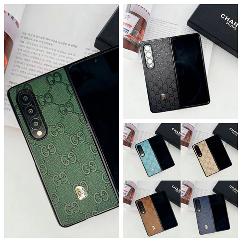 Gucci グッチGalaxy Z Flip5 4 3ブランドケースメンズブランドギャラクシーz flip4 5 fold5 4 3スマホカバースムーズ高級感