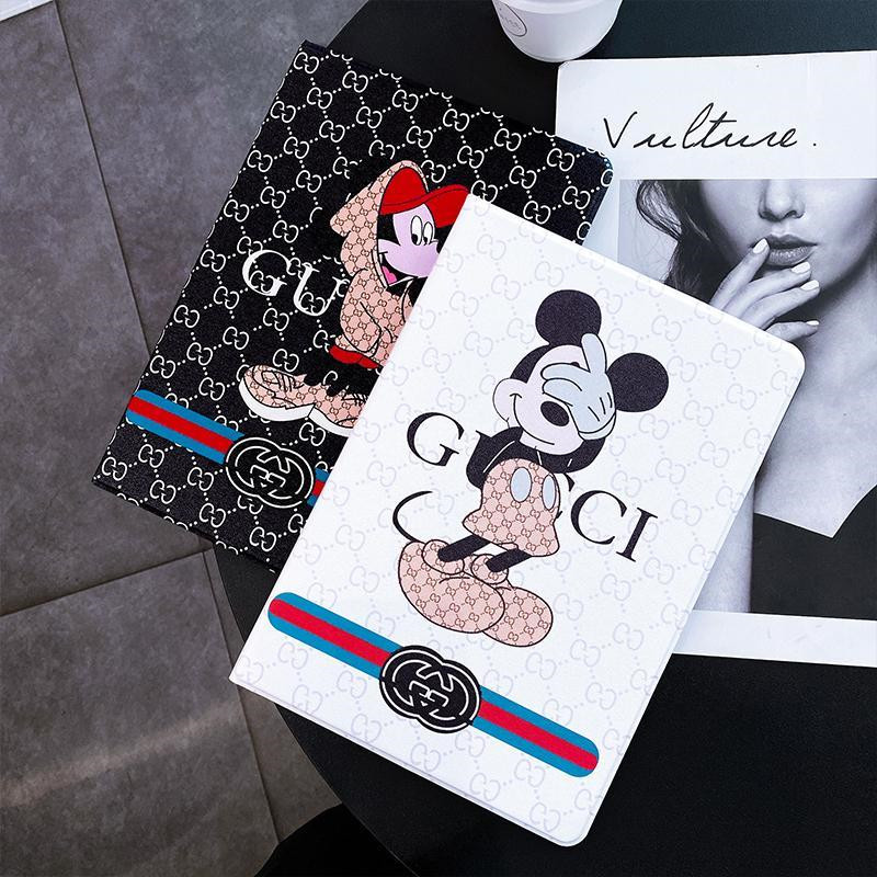 Gucci グッチブランド アイパッド10/9/8カバー 耐衝撃ハイブランド iPad AIR 5 6 2024世代ケース手帳型
