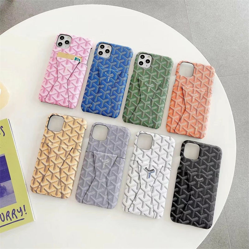 Goyard ゴヤールアイフォン16 pro max 15 14 16 plusハイブランドケース