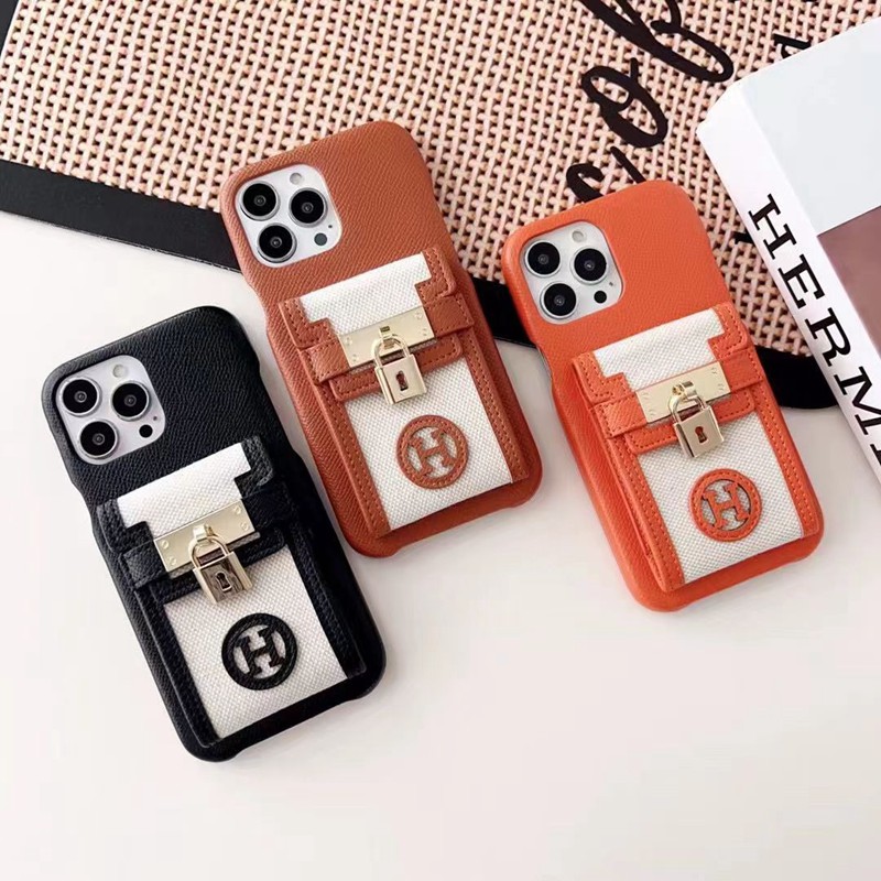 Hermes エルメスアイフォン15 14 plusハイブランドケースiPhone 15 14 pro maxブランドスマホケース