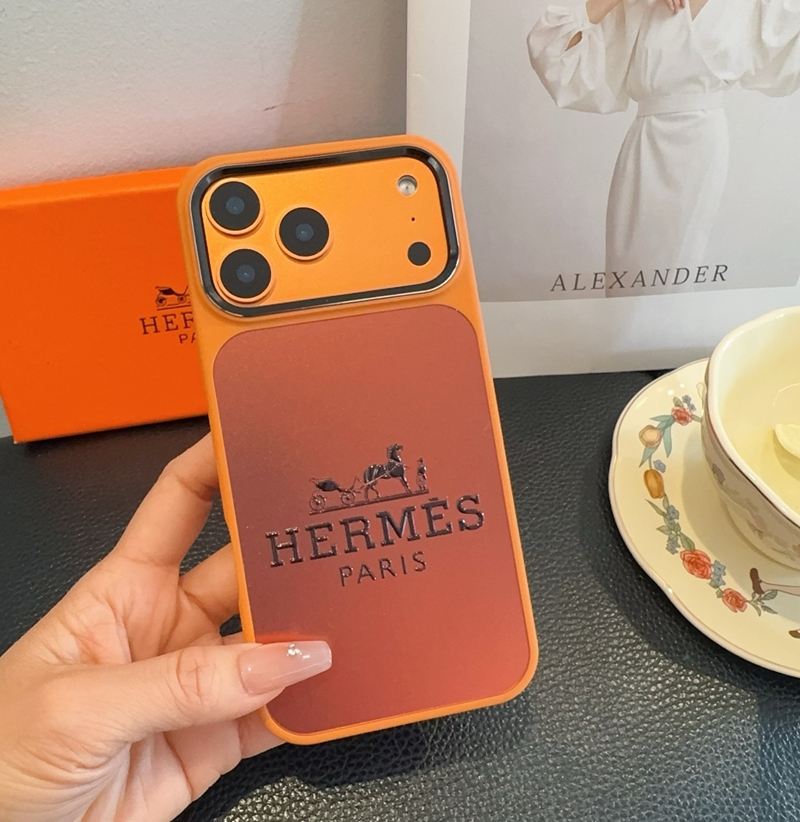 Hermes アイフォン16 pro max 17 15 16 plus ケース