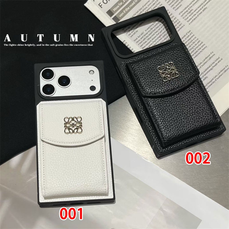 LOEWEアイフォン16 pro max 17 AIR 15 14 16 plusハイブランドケース