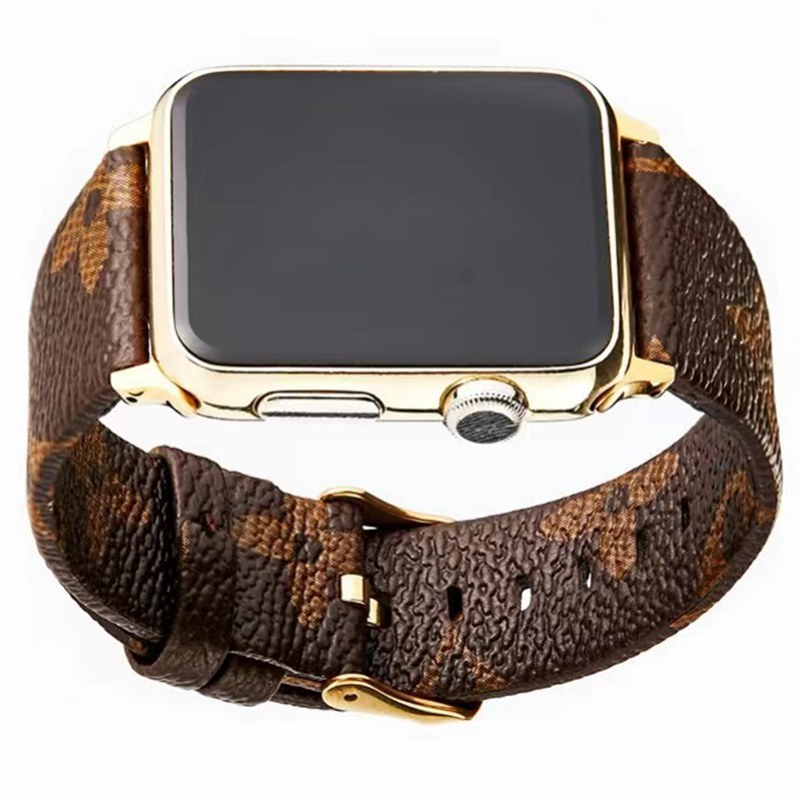 Lv ルイヴィトンブランド Apple Watch ultra バンド 華奢革 交換バンド アップルウォッチ ultraブランドベスト