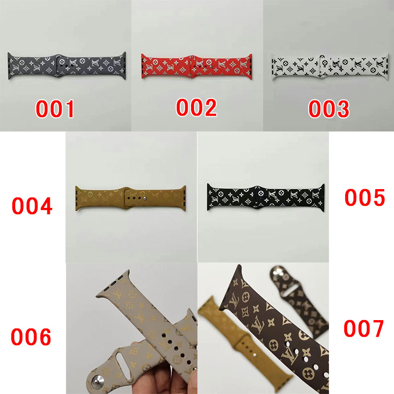 Lv ルイヴィトンブランド Apple Watch 9 ultra バンド 華奢革 交換バンド アップルウォッチ ultra 49mmブランドベスト