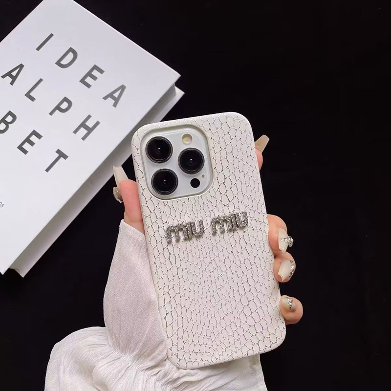 MiuMiuアップル AIR 17 16e 15 pro max 16 plusケース