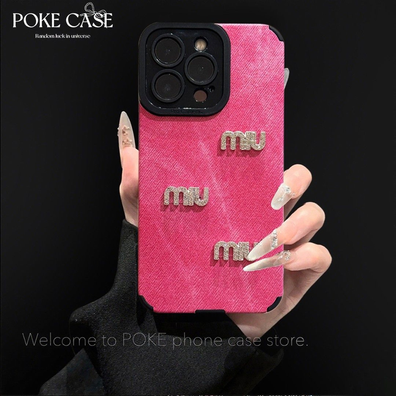 MiuMiuアイフォン17 16 pro15 16 pro maxケース