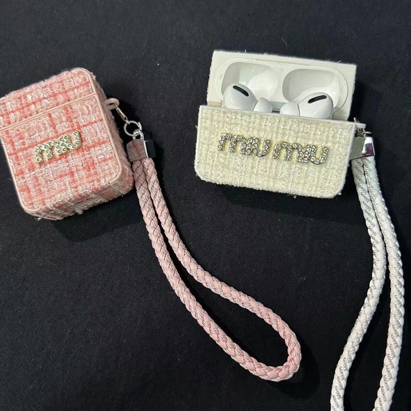 ミュウミュウAirpods 4 pro3カバー おしゃれ