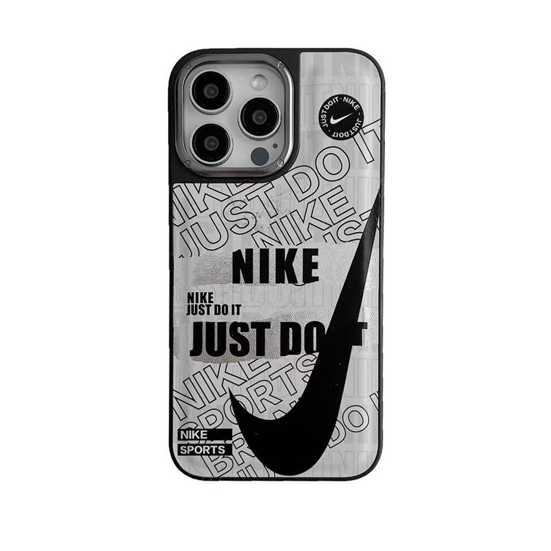 Nike ナイキブランドiPhone15 14pro maxケースメンズブランドアイフォン15plus 14プロマックスマホカバー男女兼用