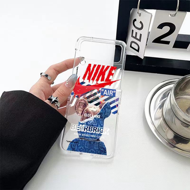 Nike ナイキGalaxy Z Flip6 5 4 3ブランドケースメンズ高級感galaxy z fold5 4 3ケース