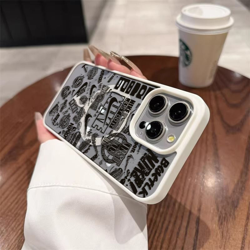 ナイキiPhone 16 15 plus 16 pro maxブランドスマホケース