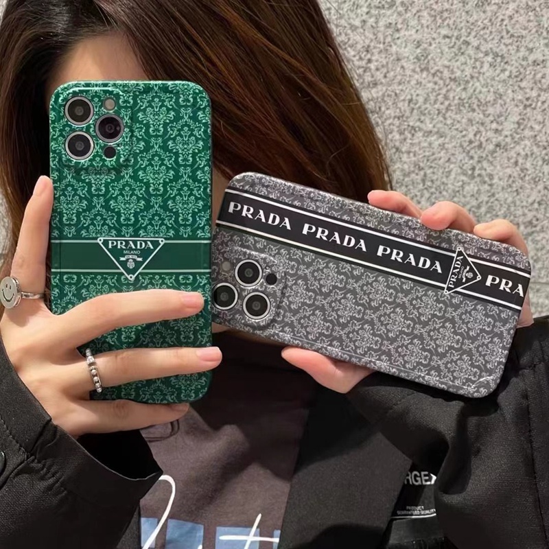 PRADA ブランド アイフォン 13/13pro/13pro maxカバー ブランド 贅沢 フィット 