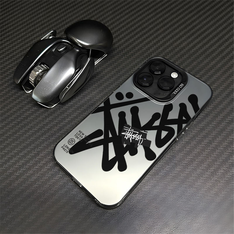 Stussyアイフォン14 15 16ケースカバー