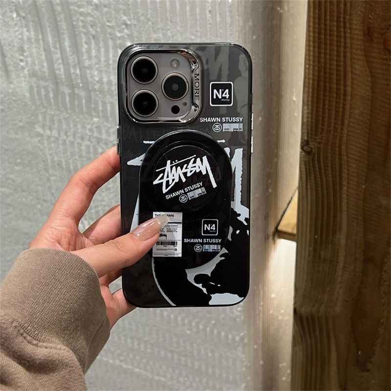 Stussyアップル16e 15 pro max 16 plusケース