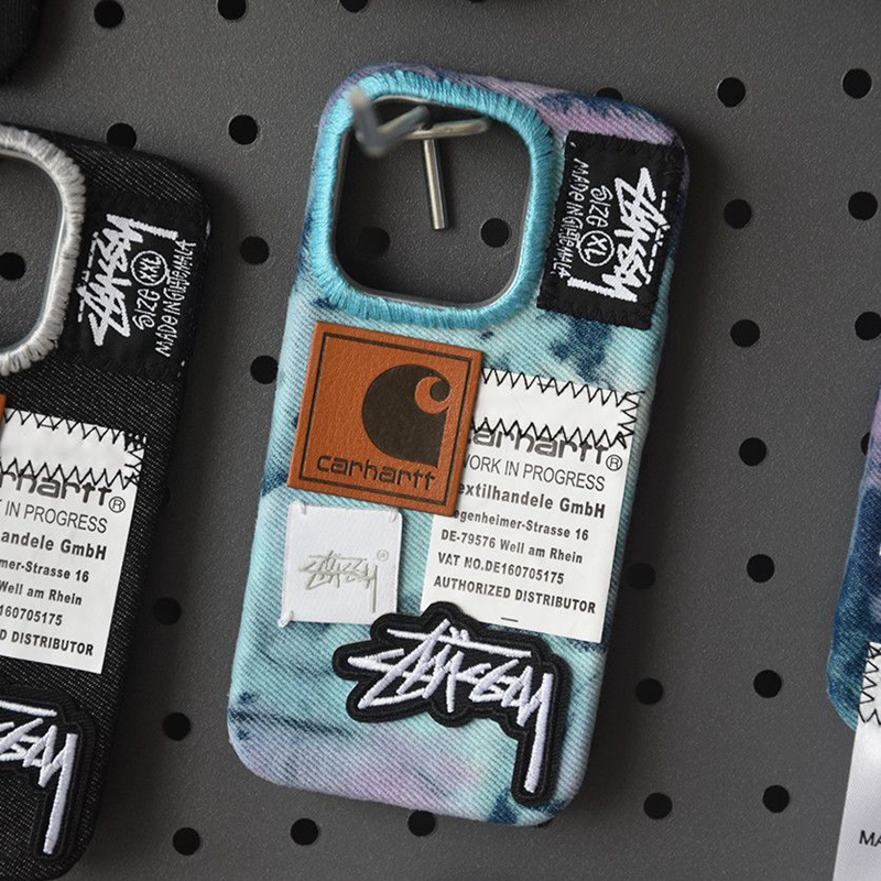 Stussyアップル18pro max 16+ 16 pro max 16e 18 15 ケース