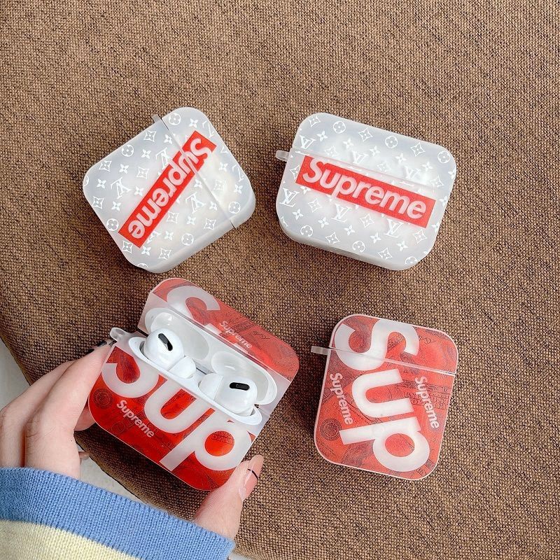  Supreme コラボ LV AirPods 3/2/1 ケースハイブランド 