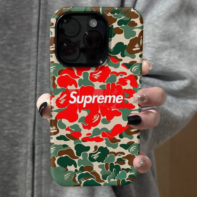 Supreme アイフォン18 pro 16 pro max Air 17 15plus 16プロマックスマホカバー