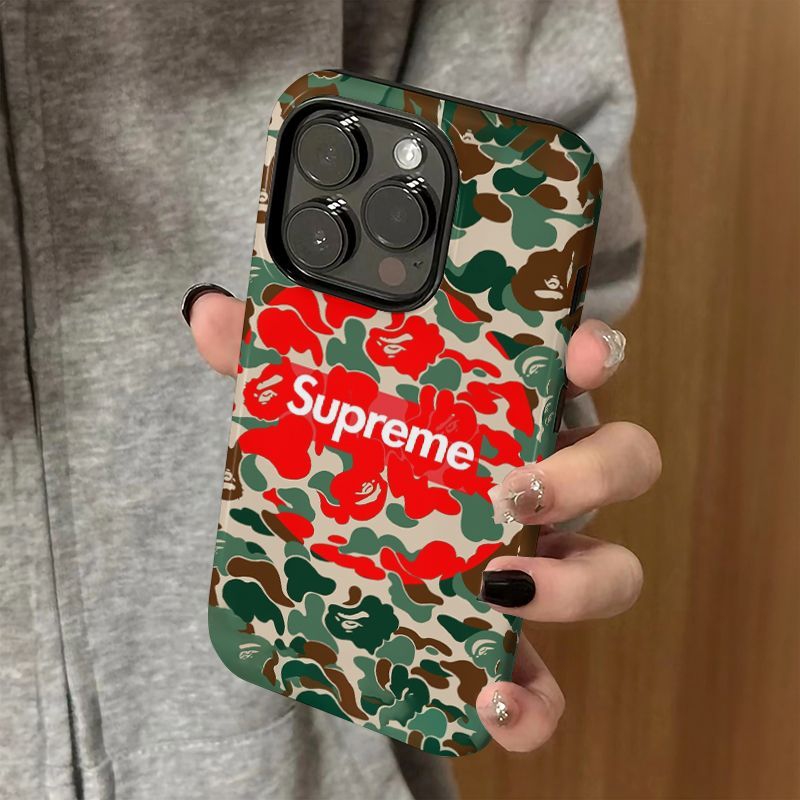 Supreme アップル 18 AIR 17 16e 15 pro max 16 plusケース