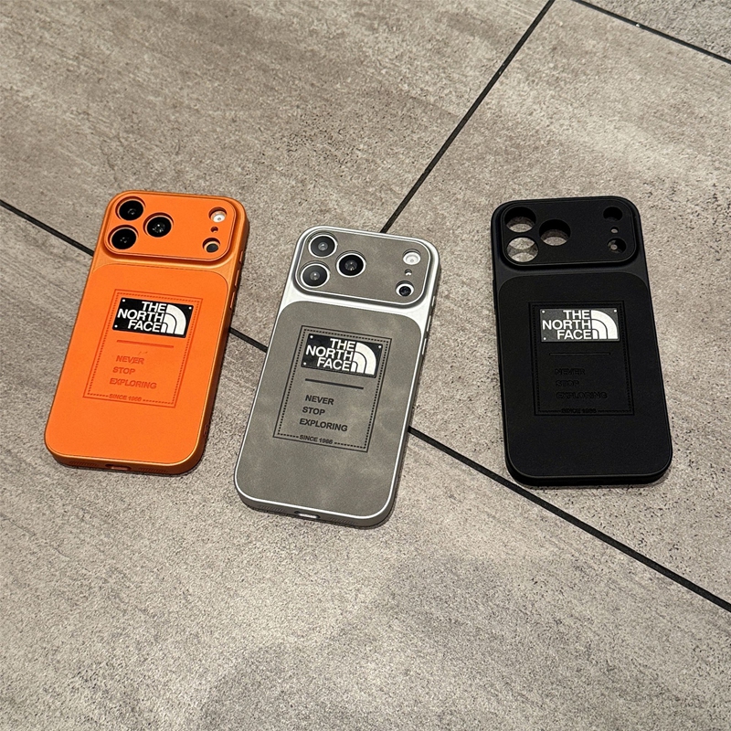 ザノースフェイスiPhone 15 plus 16 17pro max ケース