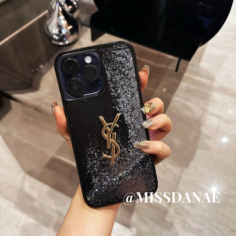 シャネル Chanel Ysl イブサンローランブランドアップル15+ 14proケース激安パロディiPhone 15 14 pro maxブランドスマホケース芸能人愛用