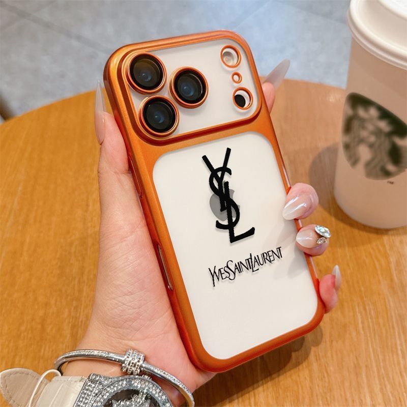 イヴサンローランiPhone 15 plus 16 17pro max ケース