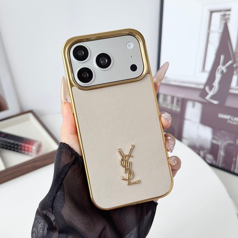YSLアイフォンiphone 17 16 pro maxカバー 耐衝撃
